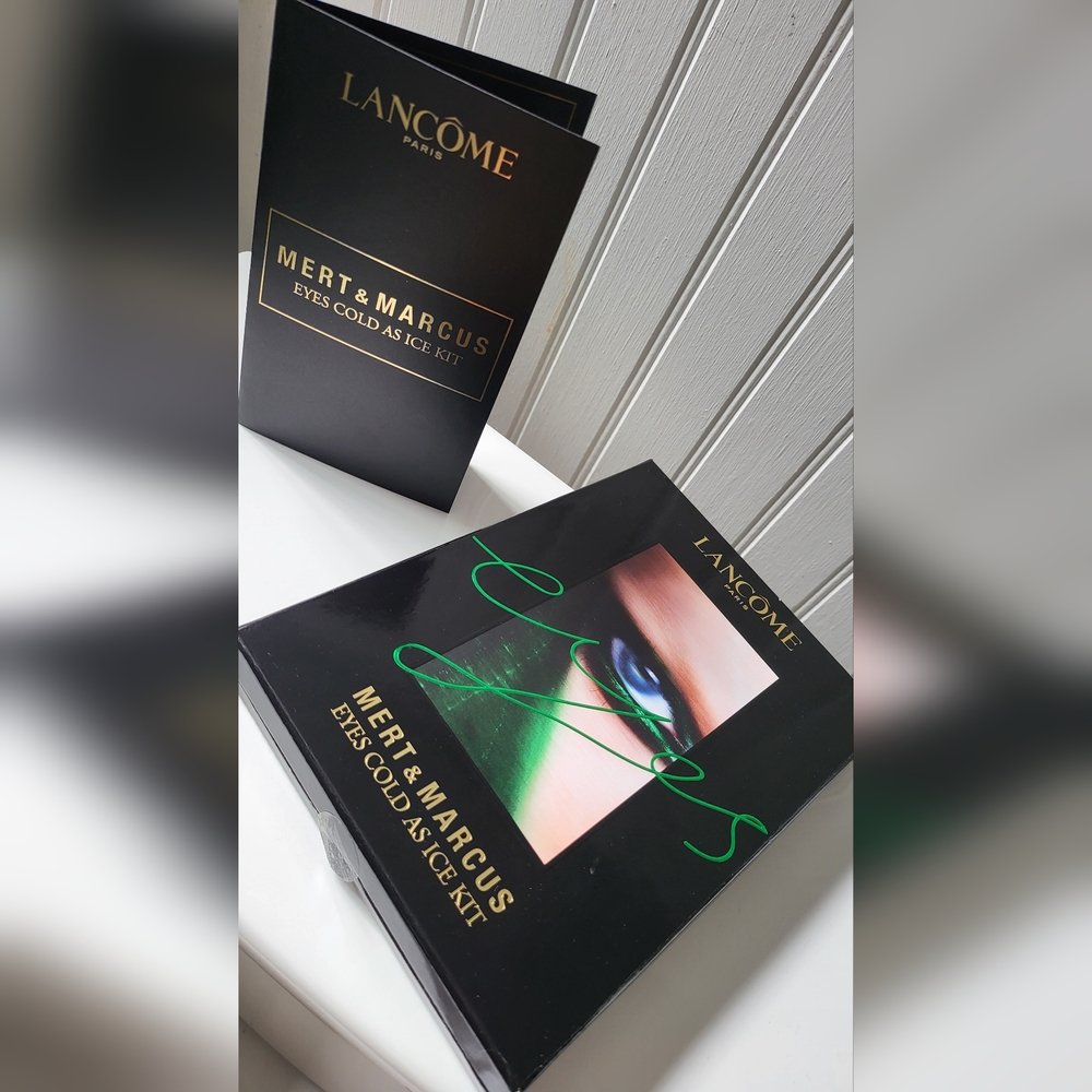 Lancôme Mert & Marcus Eyes cold as ice kit 01 Vert